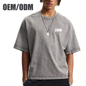 Customized Wholesale 100% Cotton Casual T Shirt Blank Plain Custom Premium <b>Tshirt</b> Printing Your Logo Homme T-Shirts For Men - Product Image 3
