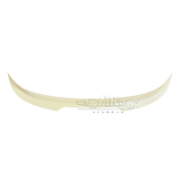 Accessoires extérieurs en ABS style fibre de carbone, 2 ailerons arrière pour Volkswagen Scirocco 2008 2009 2010 2011 2012 2013 2014
