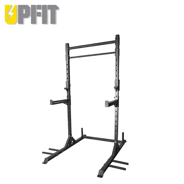UPFIT Factory Supplied Hot Sale Home Gym Power Squat Rack Half Barbell Squat Rack