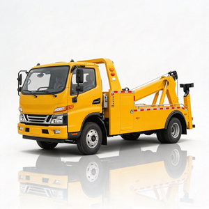 รถบรรทุก JAC Junling V7 ขนาด 4 ตัน พร้อมอุปกรณ์ยกและลากจูงในตัว มาตรฐานยูโร 2 ถึงยูโร 6 ปรับแต่งได้สำหรับการกู้ภัยฉุกเฉินรถบนถนน - Product Image 3