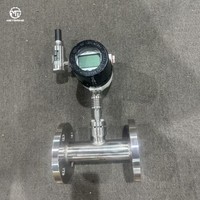 Customizable Thermal Mass Gas Flow Meter With Simultaneous Display of Temperature Flow and Pressure