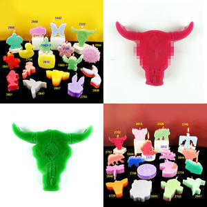 แม่พิมพ์หล่อทำจากเรซินแฮนด์เมดสำหรับเครื่องประดับตกแต่งแบบทำมือสไตล์อินสไตลิสเทียนกวาง2768กลิ่นหอม - Product Image 2