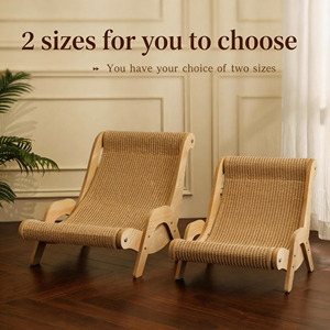 Grand fauteuil pour chat, griffoir pour chat, canapé pour chat, hamac pour animaux de compagnie, tapis à griffes en chanvre, coussin anti-griffures, nid pour chat - Product Image 3