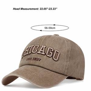 Casquette de sport professionnelle de haute qualité, casquette de baseball à 6 panneaux, logo brodé, design sportif personnalisable, motif de lettres courant - Product Image 3