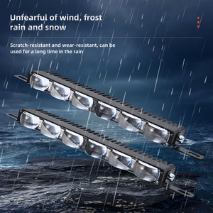 Fari <span class=keywords><strong>LED</strong></span> a 6 Lenti per <span class=keywords><strong>Auto</strong></span>, Luci per Griglia, Luci Ausiliarie Esterne Antinebbia per Veicoli Fuoristrada, Sistemi di Illuminazione per Moto - Product Image 4
