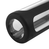 Bouteille d'eau personnalisée en verre à paroi simple de 700 ml, design fantaisie, shaker pour la salle de sport