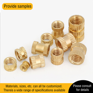 Đồng thau M2/<span class=keywords><strong>M2.5</strong></span>/m3/M4/M5/m6/m8 nhà sản xuất tùy chỉnh Đồng thau đúc trong ren chèn hạt - Product Image 4