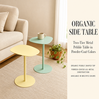 Table d'appoint de canapé design danois, table basse, petite table, luxe léger, coins mobiles, style nordique