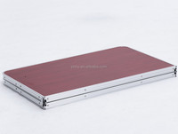 Portátil maletín de aluminio mesa plegable al aire libre