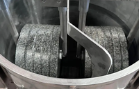 Mélangeur à chocolat en acier inoxydable, machine industrielle de raffinage du chocolat, équipement de transformation du chocolat
