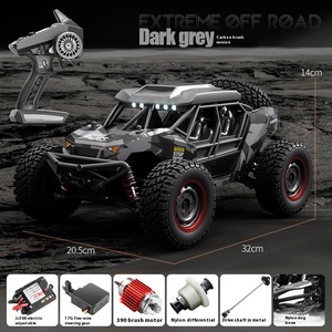 Jjrc Q141 80M Điều Khiển Từ Xa Quy Mô 1/16 Tốc Độ Cao 38 Km/h 390 Bàn Chải Động Cơ <span class=keywords><strong>RC</strong></span> Xe Cát Điện Chế Độ 4WD Off-Road Trôi Xe - Product Image 6