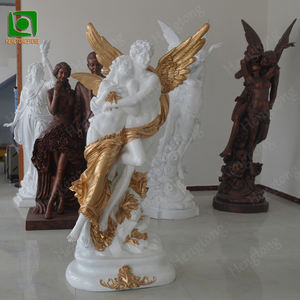 Ingrosso colorato famoso italiano in resina di vetroresina famosa statua d'angelo - Product Image 1