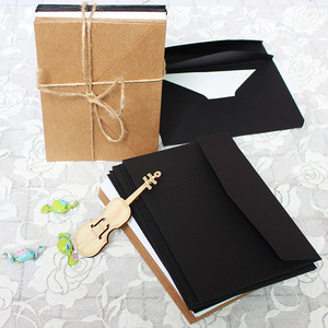 Sobre <span class=keywords><strong>de</strong></span> papel Kraft Retro minimalista Mailing Ins Girl Carta minimalista Pareja Tarjeta <span class=keywords><strong>de</strong></span> felicitación <span class=keywords><strong>de</strong></span> gama alta Postal Membrete - Product Image 3