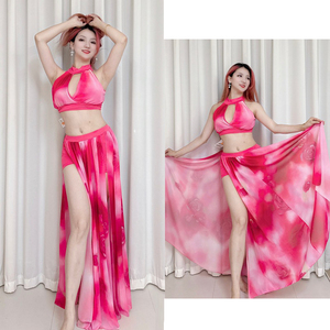 Short de sécurité jupe longue pleine longueur pour femmes Costumes d'entraînement de performance de danse <span class=keywords><strong>orientale</strong></span> adultes vêtements de danse en gros - Product Image 6