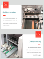 Machine de pliage automatique de bureau 4+2 pour papier A3, déplieuse de prospectus et de brochures, 4 plateaux, plieuse transversale de dépliants et de manuels, machine de pliage transversal de papier A4