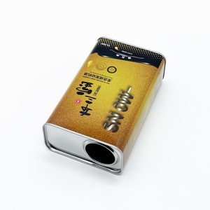 Latas de Metal Rectangulares de 1L para Aceite de Motor, con Tapa de Plástico Sellada, Diseño Nuevo - Product Image 3