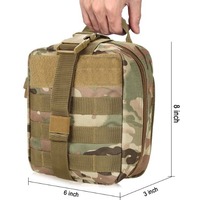 Nouveau produit 2026 : Sac médical tactique personnalisé avec logo du fabricant, fermeture éclair, bandoulière, sac de poitrine, sac d'épaule, trousse de premiers secours en polyester