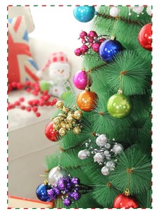 Rami di Bacche Glitterate Artificiali all'Ingrosso per Decorazioni Natalizie, Ghirlande Fai-da-Te e Artigianato - Product Image 4