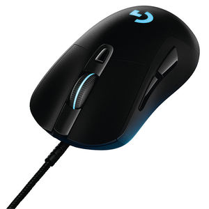 For G403 Hero 25K RGB Lightsync Gaming Mouse (Right) Lightweight 87G + 10G Optional Braided <b>Cable</b> 25600 DPI Rubber Side Grip - Product Image 2