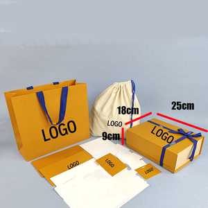 Eco Recyclable Custom Logo Tote Handbags Luxury Gift Paper Bags Dust Proof Storage Pouches Magnetic Fold Rigid <b>Packaging</b> Boxes - Product Image 1