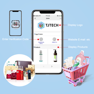 1000 Chiếc Thẻ Bảo Mật 25X25Mm Nhãn Xác Thực Chống Trầy Xước Chống Giả 3D Nhãn Dán Mã Qr Chống Giả - Product Image 2