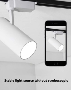 ไฟติดตามราง Sino N2 Rtk 3000K-6500K  ไฟ LED ติดตามรางแบบ COB ปรับโฟกัสได้ สำหรับร้านค้า พีซี โมเดิร์น 80 E40 100 LAI LI 50000 - Product Image 4