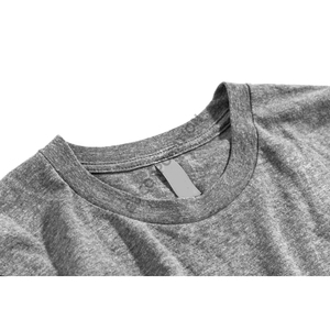 เสื้อยืดคอตตอนสำหรับ100% ระบายอากาศได้ดีสำหรับผู้ชายเสื้อกีฬาแขนสั้นผ้าแห้งเร็วใส่ไปยิมสีพื้นว่างเปล่า - Product Image 4