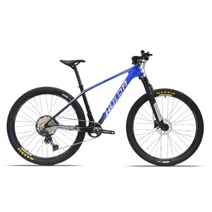 Bicicleta de Montaña de 27.5/29 Pulgadas con Cuadro de Fibra de Carbono y Aluminio, Frenos de Disco Dobles, Cómoda, para XT8100 de 12 Velocidades, Cuadro Ligero de Fibra de Carbono - Product Image 3