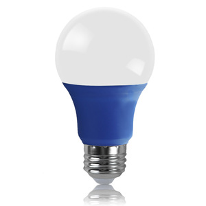 <span class=keywords><strong>Ampoule</strong></span> LED bleue A19 120V pour usage résidentiel, dimmable certifiée, garantie 3 ans, couvercle en plastique et aluminium - Product Image 5