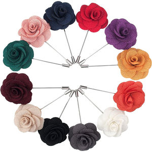 Broche con forma personalizada para hombre, accesorios de suite, pin de solapa, flor, para boda, botonniere - Product Image 5