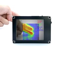 Caméra d'imagerie thermique portable avec mode de fusion de caméra visible de 200W Pixel et température de disque multicolore pour les modules