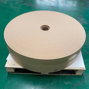 Bols en papier ronds jetables de qualité alimentaire avec couvercles pour usage commercial, style uni beige - Product Image 5