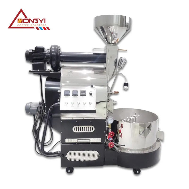 3kg coffee roaster Stainless Steel Housing Material and RoHS Certification coffee roaster machine