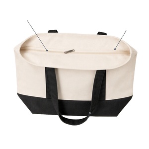 Bolsa de Tela de Lona Impresa Personalizada, Bolsa de Compras Reutilizable de Gran Capacidad, Fabricante, Venta al Por Mayor - Product Image 1