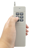 Control Remoto Inalámbrico RF de 433.92MHz, Transmisor Portátil de 6 Canales SMG-266 para Receptor de Puerta de Garaje