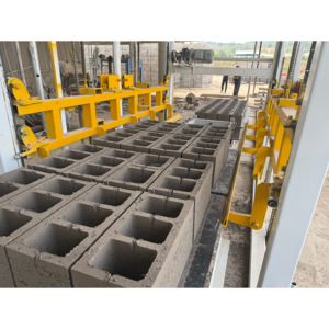 QT8-15 Big Scale Producing Concrete Bricks <strong>Line</strong> <strong>Building</strong> 4 6 8 Inches Hollow Interlocking Bricks Cement <strong>Block</strong> <strong>Making</strong> <strong>Machine</strong> - Product Image 1
