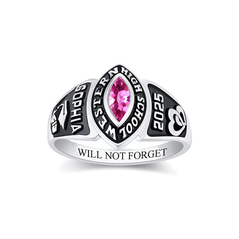 Personalized Graduation Rings University High School