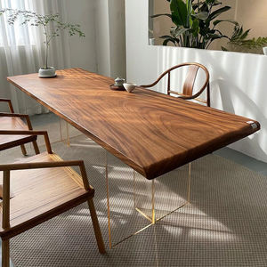 South American Walnut Board Solid <strong>Wood</strong> Large Board Whole Board Tea Table Dining Table Panel Solid <strong>Wood</strong> Office <strong>Desk</strong> - Product Image 5