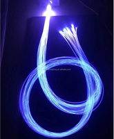 Cable de iluminación de fibra óptica de iluminación de brillo lateral Mma de 5mm para modelado de arte