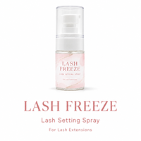 Spray Fixateur de Cils Lash Freeze pour Salons de Beauté, Fournitures d'Extensions de Cils, Vente en Gros en Marque Blanche Direct Usine