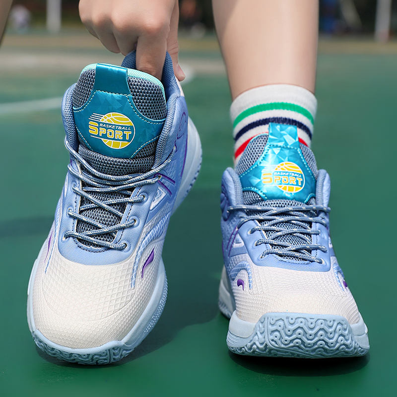 Outdoor High-Top Man Sport Basketball Shoes Non-slip