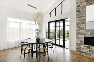 Porte doppie interne in ferro-vetro per patio francese in <span class=keywords><strong>metallo</strong></span> nero - Product Image 6