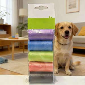 Hot Selling Premium Dog Poop Bag in Stock Manufacturer Wholesale Price Cheap Pet Dog Poop Bags Outdoor Pet Waste Bags - Product Image 1