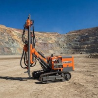 Foreuse de roche diesel Zhilian, machine de forage minière haute efficacité ZGYX 420B-1, pompe de surface 90 mm, moteur de forage carottier