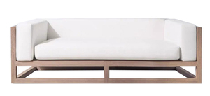 Mobili da giardino king size handcrafted durevole antiruggine metallo di alluminio divano - Product Image 2