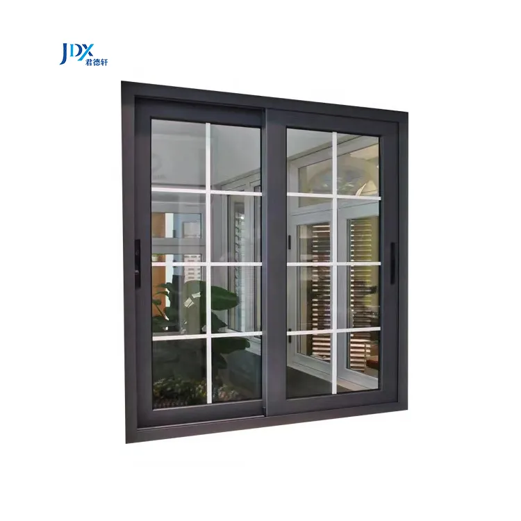 Replacement Top Round Pick Up Fixed Panel Tempered Glass Reflective Glass UPVC Aluminum Sliding Window And Door