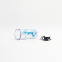 Nouvelle gourde portable de 450 ml à double paroi sans BPA, avec motif de dessin animé mignon et illustration pour enfants, idéale pour l'extérieur
