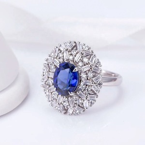 Emerald Cut VVS Moissanite Diamond <b>Rings</b> IGI Certified Factory Inlay <b>Custom</b> Sterling Wedding Engagement <b>Ring</b> For Women - Product Image 1