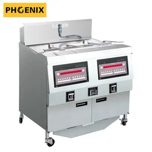 High quality industrial deep fryer gas / kfc chicken frying machine / potato chips fryer machine