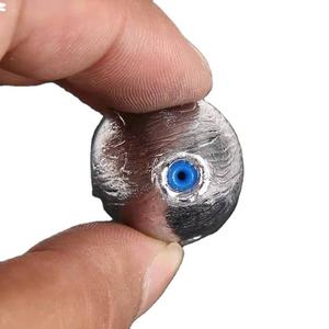 Vente en gros de plombs de pêche Oliver Egg Shape Fishing Weight Long Shot Fishing Weights Sinker avec caoutchouc - Product Image 3